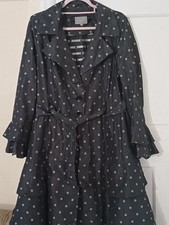 Per Una Jacket Dark Grey Polka