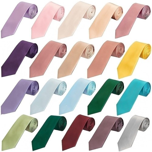 Men plain satin regular - satin,
