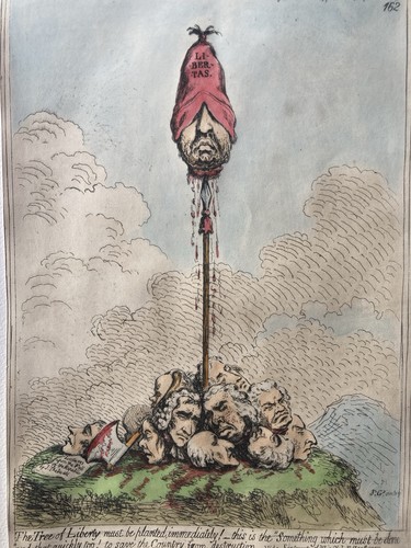 James gillray original etching - james,
