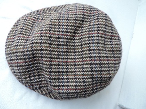 Barbour checked wool - wool, tweed