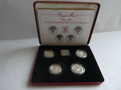 Royal mint 1984 1987 - mint, £1