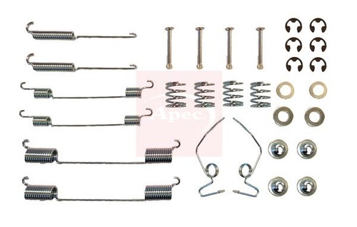 Brake shoes accessory kit rear - shoes,