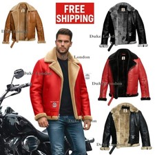 Mens B3 Raf Real Sheep Skin