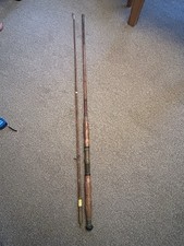 Antique Split Cane Fishing Rod 10ft 9”