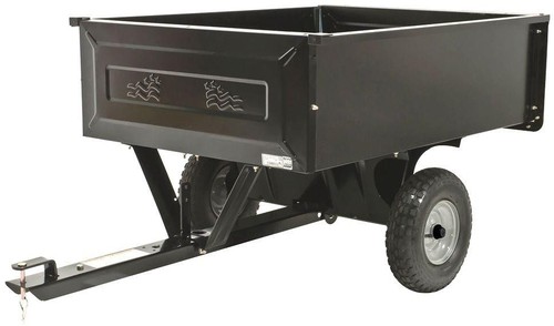 Steel dump cart tractor - steel,