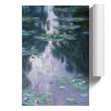 Water Lilies Lily Pond Vol.23 By Claude Monet Unframed Wall Art Poster Print