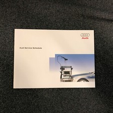AUDI SERVICE BOOK A1 A2 A3 A4