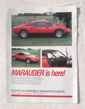 Marauder Sports Coupe Kit Car