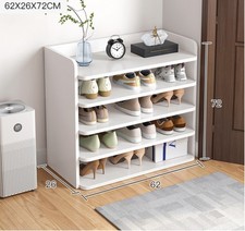 4/6/8 Tier Wooden Shoe Rack