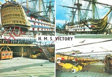 Picture Postcard__H.M.S. VICTORY (MULTIVIEW) [PITKIN]