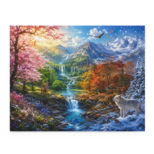 Four seasons mountain - four,