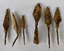 LOT OF 5 ANCIENT ROMAN IRON