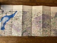 Vintage map - RAF(WAR) 2nd
