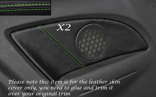 Green stitch rear door - rear,