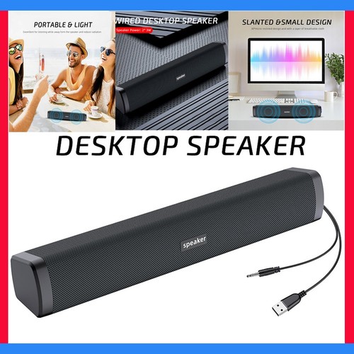 Wired usb soundbar - soundbar, bar