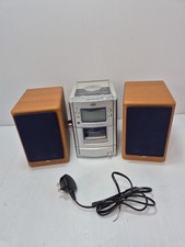 JVC UX-T55 Micro Hi-Fi CD Player, AM/FM Radio, AUX - With Speakers, Pls See Disc
