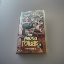 Wallace And Gromit - The Wrong Trousers (VHS/H, 1994) very good condition