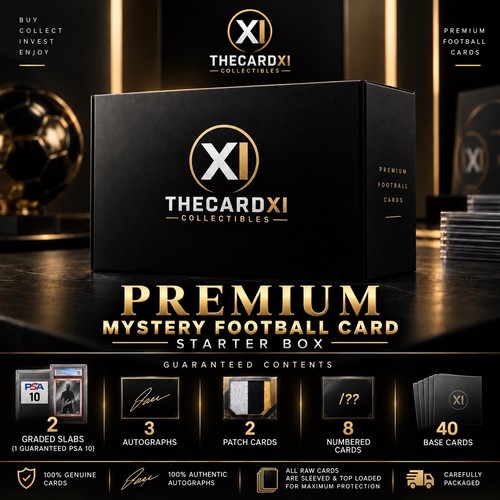 Premium mystery football card - premium,
