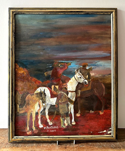 Farthing original oil - original,