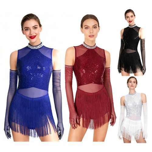 Women sequin latin - women,