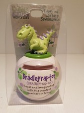 Bradley Raptor Bradleyraptor saveasaurus Dino mates money jars nib money box 