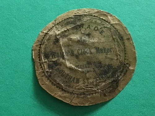 Clock watchmaker h wade - watchmaker,