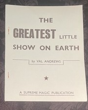 Rare Vintage Magic Tricks Book Supreme Magic 