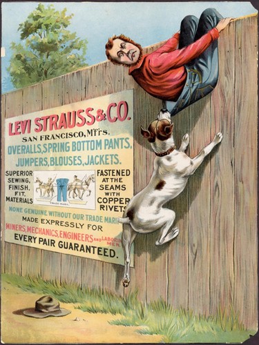 Vintage levi strauss jeans - jeans, ad