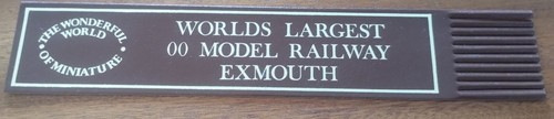 Exmouth model railway - model,