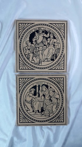 Victorian minton shakespeare - minton,