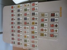 John Player & Son Regimental Standards & Cap Badges 1930 Full Set of 50 cards