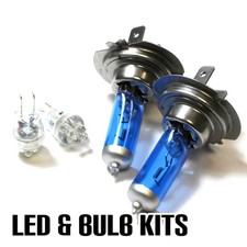 VW Golf MK5 2.0 H7 501 55w ICE Blue Upgrade Xenon Dip/LED Side Light Bulbs Set