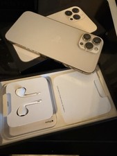 Apple iPhone 13 Pro Max 256GB Gold Unlocked Smartphone good Battery Health