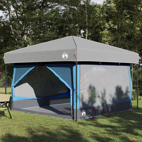 Tent person blue grey - tent,