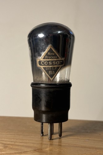 Cossor 210lf triode valve - cossor,