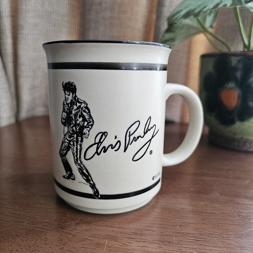 Elvis presley stoneware coffee - presley,