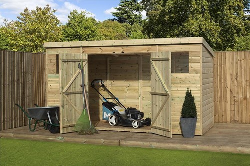 Empire 5000 pent garden - garden, shed
