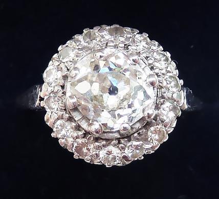 Stunning art deco platinum
