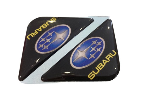 Number plate gel corners - 3d,