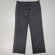 adidas Womens Tracksuit Bottoms Black 16 UK Respect Me Track Pants Missy Elliot