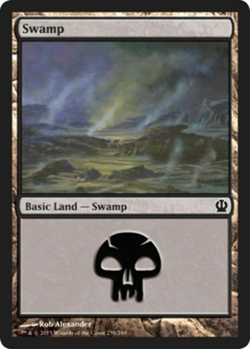 Swamp theros mtg - swamp, (238)