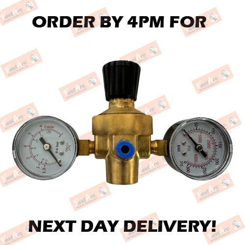 Mini mig gas bottle - mig, regulator
