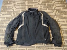 BMW MATORRAD STREETGUARD 3 MENS BLACK MOTORCYCLE MENS TEXTILE JACKET SIZE 58