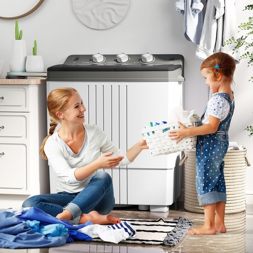 Compact washing machine - machine, twin