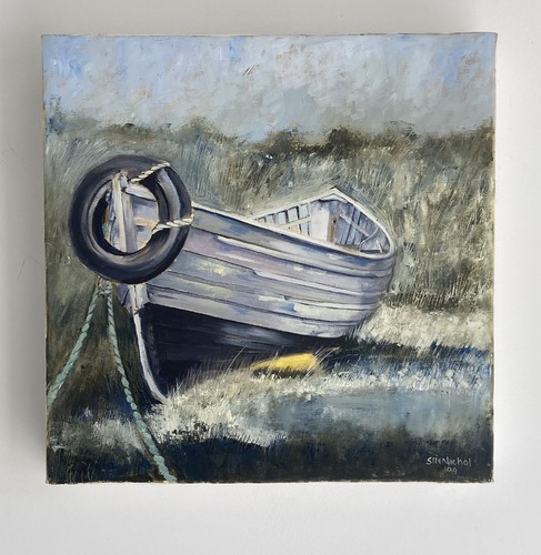Sue nichol oil canvas - sue, on