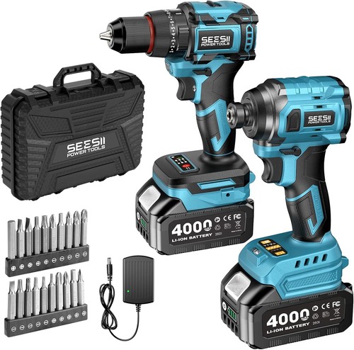 Cordless drill impact - cordless, 3/8"