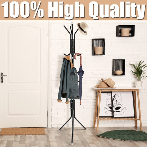 Metal coat rack stand - metal, –