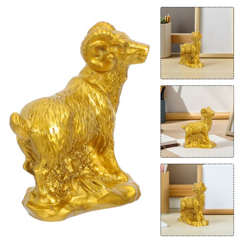 Chinese zodiac goat statue - chinese,