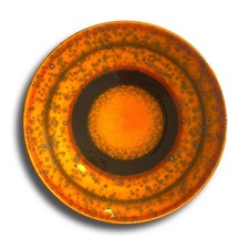 Poole Pottery Saturn Planet Plate/Dish (26.5cm), Alan Clarke, 2000 Studio BOXED