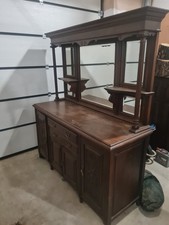 antique mirror backed